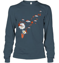 Load image into Gallery viewer, Denver Broncos daisy butterfly fan shirt