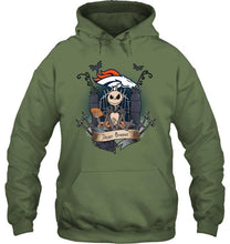 Load image into Gallery viewer, Denver Broncos Jack Skellington shirt