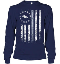 Load image into Gallery viewer, Denver Broncos american flag stars shirt