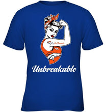 Load image into Gallery viewer, Go Denver Broncos unbreakable girl shirt