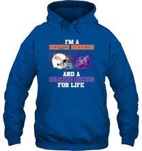 Load image into Gallery viewer, i'm a Denver Bronco and a Colorado Rockie for life shirt