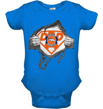 Load image into Gallery viewer, Denver Broncos dad superman shirt