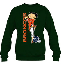 Load image into Gallery viewer, Denver Broncos betty boop fan shirt