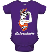 Load image into Gallery viewer, Go Denver Broncos unbreakable girl shirt