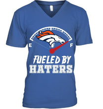 Load image into Gallery viewer, Denver Broncos fueled by haters shirt