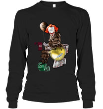 Load image into Gallery viewer, IT Western Michigan Broncos in toilet halloween hoodie