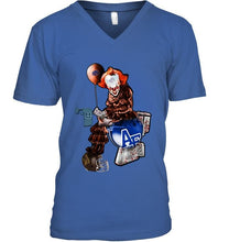 Load image into Gallery viewer, IT Boise State Broncos in toilet halloween hoodie