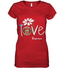 Load image into Gallery viewer, Love my Broncos Denver Broncos daisy fan shirt