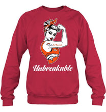 Load image into Gallery viewer, Go Denver Broncos unbreakable girl shirt