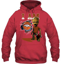 Load image into Gallery viewer, I am Denver Broncos groot shirt