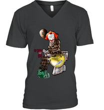 Load image into Gallery viewer, IT Western Michigan Broncos in toilet halloween hoodie