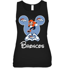 Load image into Gallery viewer, Denver Broncos Mickey shirt