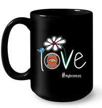 Load image into Gallery viewer, Love my Broncos Denver Broncos daisy fan shirt