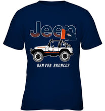 Load image into Gallery viewer, Denver Broncos jeep shirt