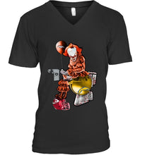 Load image into Gallery viewer, IT Denver Broncos in toilet halloween hoodie