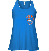 Load image into Gallery viewer, Denver Broncos American flag back shirt