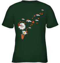 Load image into Gallery viewer, Denver Broncos daisy butterfly fan shirt