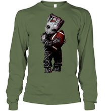 Load image into Gallery viewer, baby groot loves Denver Broncos shirt