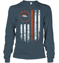 Load image into Gallery viewer, Denver Broncos american flag star shirt