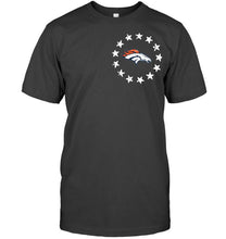 Load image into Gallery viewer, Denver Broncos american star flag shirt