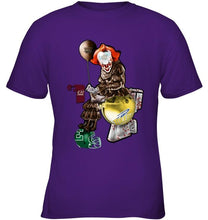 Load image into Gallery viewer, IT Western Michigan Broncos in toilet halloween hoodie