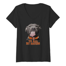 Load image into Gallery viewer, Denver Broncos to all my haters pitbull