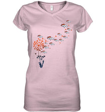 Load image into Gallery viewer, Denver Broncos dandelion shirt