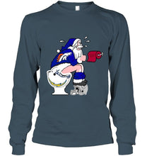 Load image into Gallery viewer, Santa Denver Broncos Toilet shirt