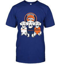 Load image into Gallery viewer, Dachshund Denver Broncos shirt