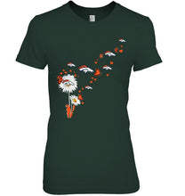 Load image into Gallery viewer, Denver Broncos daisy butterfly fan shirt