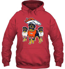 Load image into Gallery viewer, Denver Broncos Rottweilers fan shirt