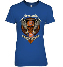 Load image into Gallery viewer, Metallica Denver Broncos shirt