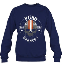 Load image into Gallery viewer, Puro Denver Broncos por vida fan shirt