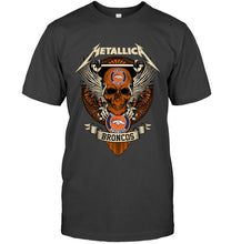 Load image into Gallery viewer, Metallica Denver Broncos shirt