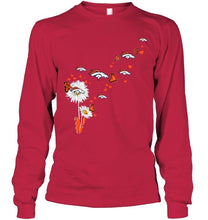 Load image into Gallery viewer, Denver Broncos daisy butterfly fan shirt