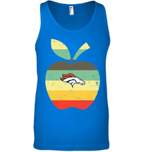 Load image into Gallery viewer, Denver Broncos teacher apple retro shirt