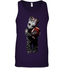 Load image into Gallery viewer, baby groot loves Denver Broncos shirt