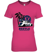 Load image into Gallery viewer, Denver Broncos beetle car volkswagen shirt
