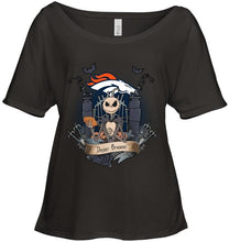 Load image into Gallery viewer, Denver Broncos Jack Skellington shirt