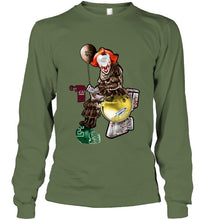 Load image into Gallery viewer, IT Western Michigan Broncos in toilet halloween hoodie