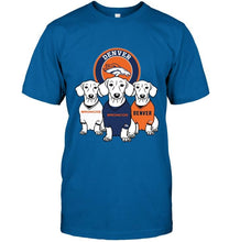 Load image into Gallery viewer, Dachshund Denver Broncos shirt