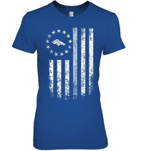 Load image into Gallery viewer, Denver Broncos american flag stars shirt