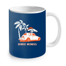 Load image into Gallery viewer, Denver Broncos beetle car