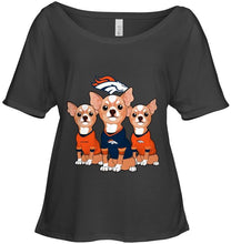 Load image into Gallery viewer, Denver Broncos Chihuahuas fan shirt