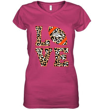 Load image into Gallery viewer, Love Denver Broncos panther pattern shirt