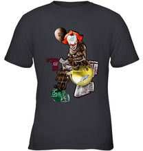 Load image into Gallery viewer, IT Western Michigan Broncos in toilet halloween hoodie