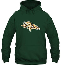 Load image into Gallery viewer, Denver Broncos tiger pattern layer shirt