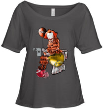 Load image into Gallery viewer, IT Denver Broncos in toilet halloween hoodie