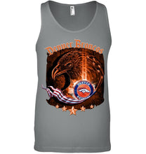 Load image into Gallery viewer, denver broncos eagle american flag shirt