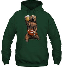 Load image into Gallery viewer, Denver Broncos Beer drinking bear shirt